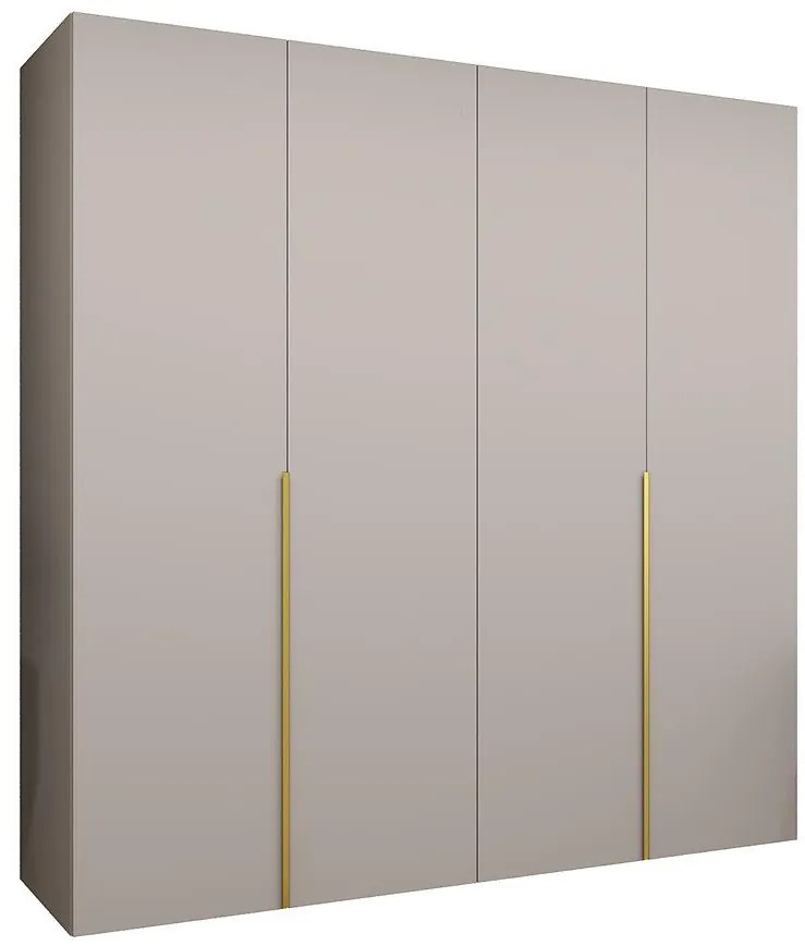 Skriňa Alicante I 200 kašmír/zlatá