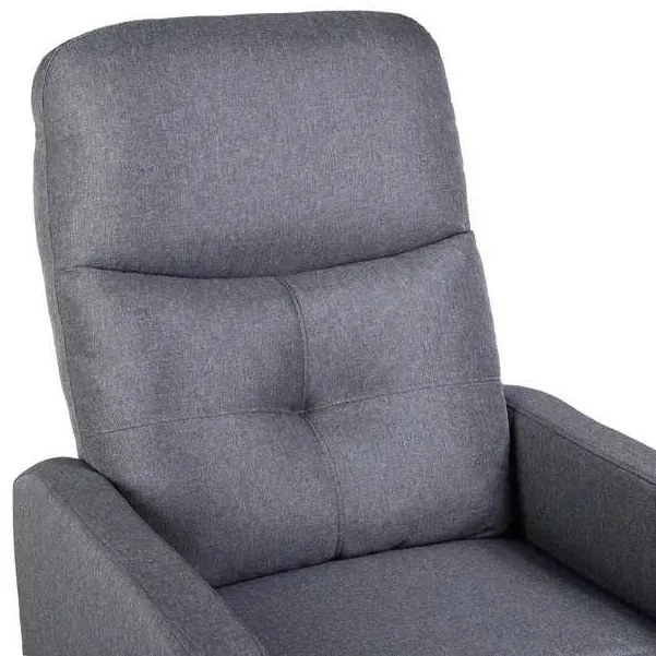 LuxuryForm DESIGN Elektricky polohovateľné televízne kreslo SEMIR - šedé