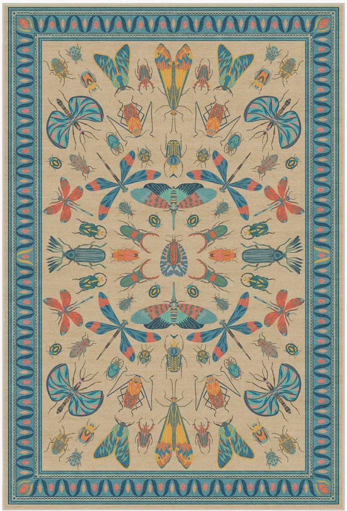 Umývateľný koberec Flutterby by Iris Apfel