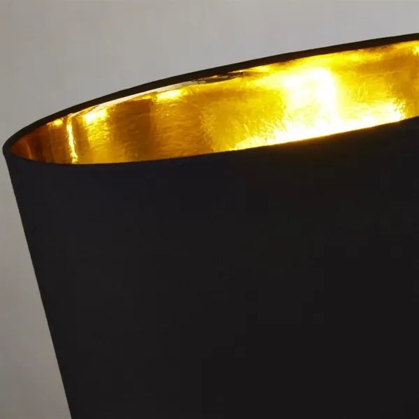 Searchlight EU2743BGO - Stolná lampa CHOLE 1xE27/60W/230V