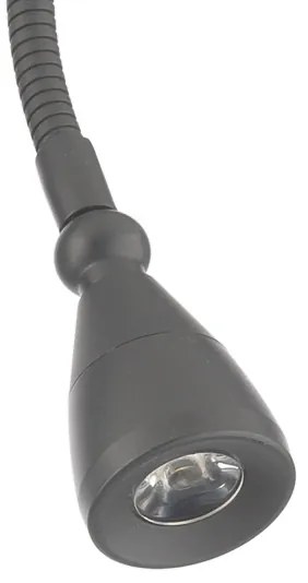 ONLI - LED Flexibilná lampička LEXI LED/1W/230V 4000K šedá