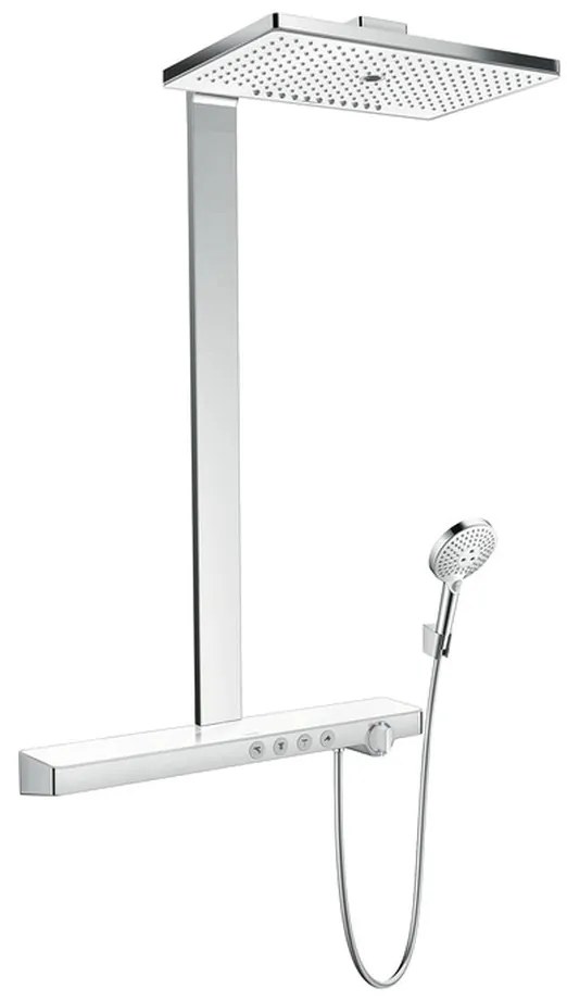 Hansgrohe Rainmaker Select, Showerpipe 460, 3jet s termostatom, biela/chrómová, HAN-27106400