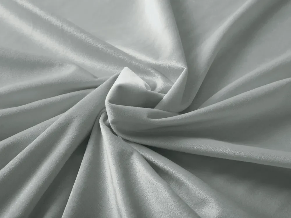 Biante Zamatový obdĺžnikový obrus SV-029 Cementovo sivý 100x140 cm