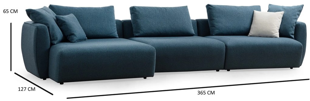 Exkluzívna pohovka Flora s dizajnovými detailmi