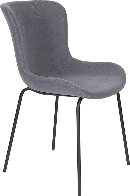 WL-Living Junzo moderné jedálenské stoličky - Modrá