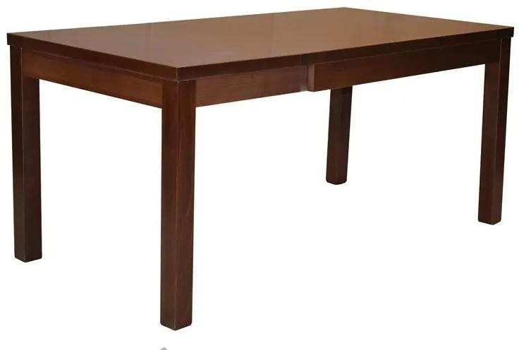 Domov Združenie  KETTY 135R L18 OR - Stôl lamino135x90+50cm plát 18, orech