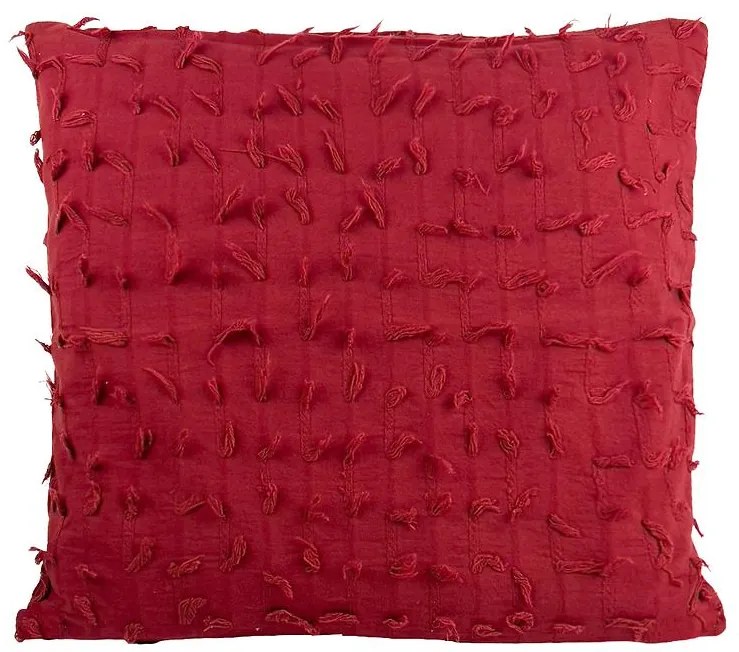 Obliečka Nomad bordová 45x45 Merkury Home