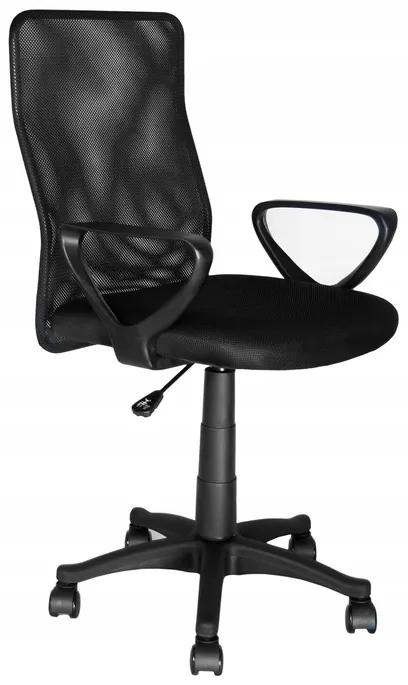 Kancelárska stolička čierna -  48 x 58 x 102 cm