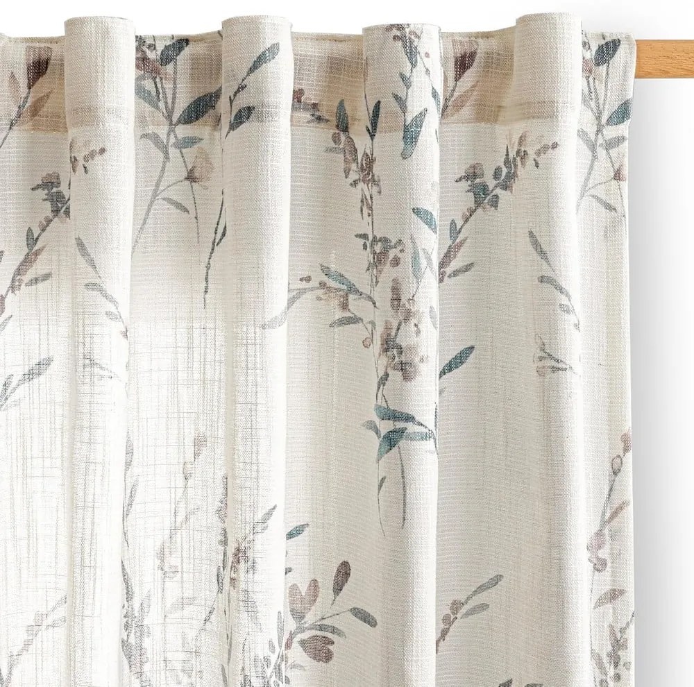 Krémovobiely záves 135x250 cm Ramita – Restilo