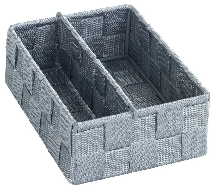 Sivý organizér s 2 priehradkami Wenko Adria