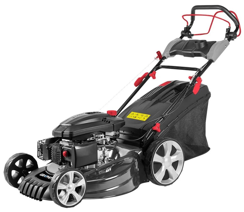 Benzínová kosačka s pojazdom 60l 196cm³ GRAPHITE | 52G673