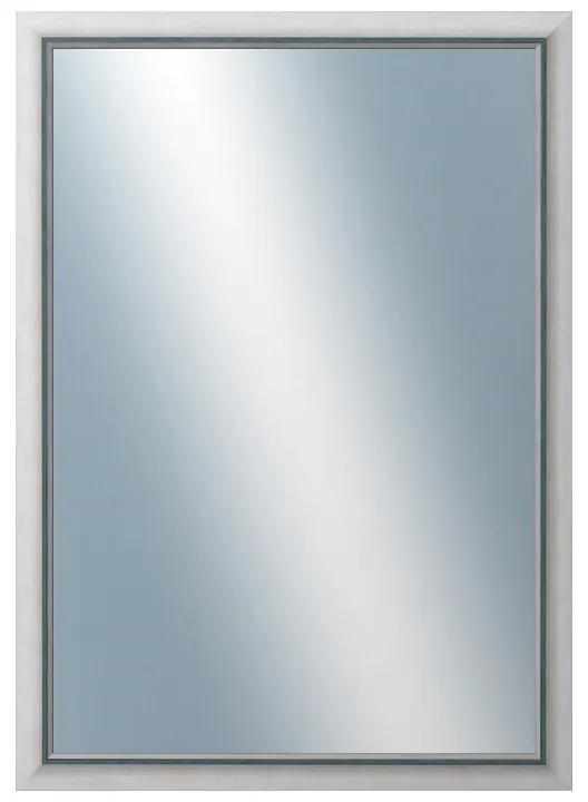 DANTIK - Zrkadlo v rámu, rozmer s rámom 50x70 cm z lišty RIVIERA zelená (3102)