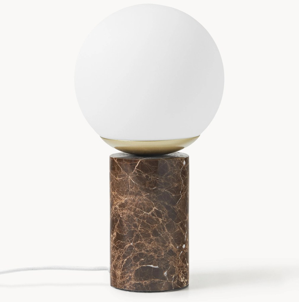 Malá stolová lampa's mramorovým podstavcom Lilly