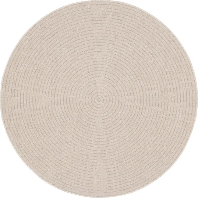 Koberec Agnella Noble Ruti svetlobéžový kruh