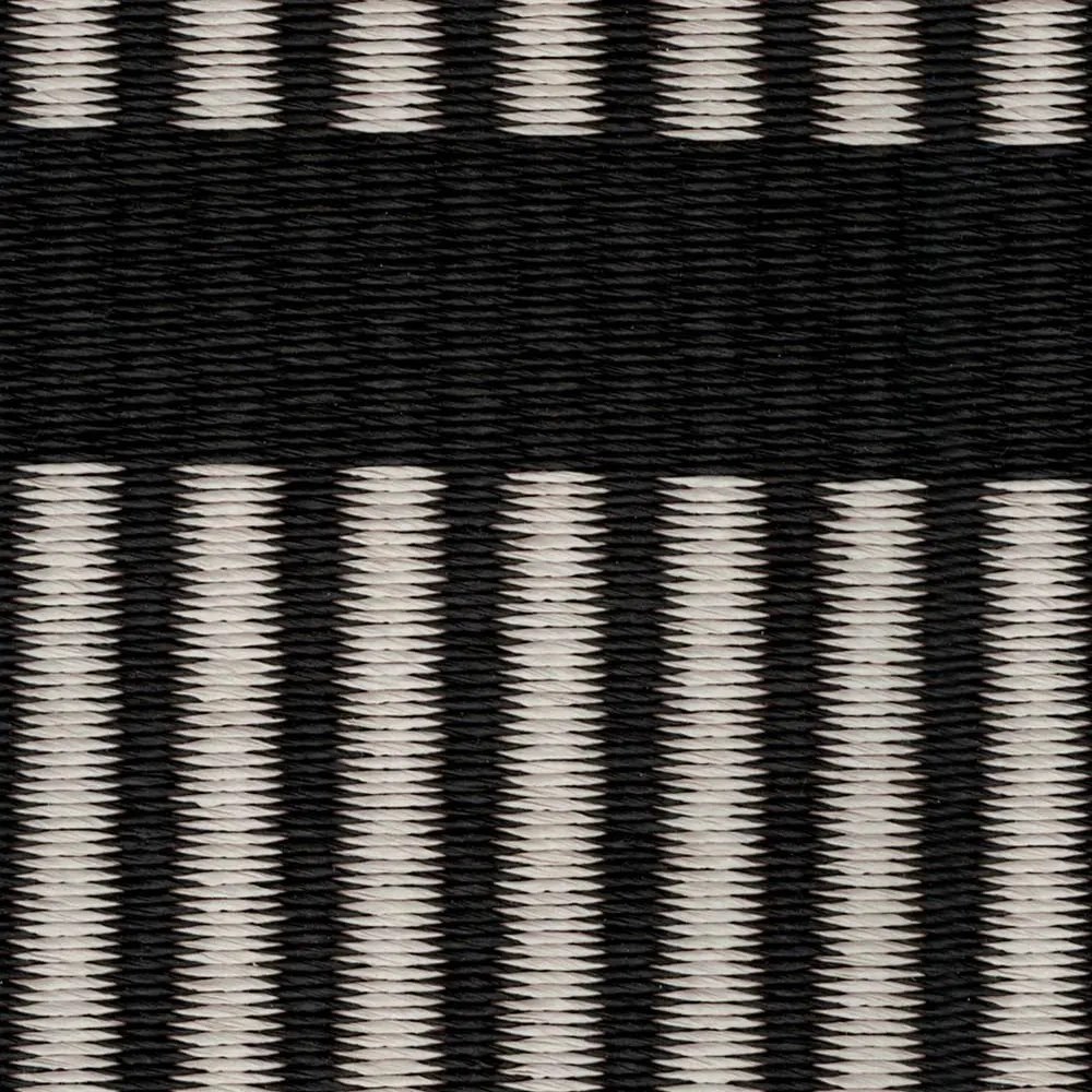 Koberec Cut Stripe: Sivo-čierna 140x200 cm