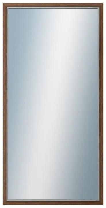 DANTIK - Zrkadlo v rámu, rozmer s rámom 60x120 cm z lišty TAIGA hnedá (3107)