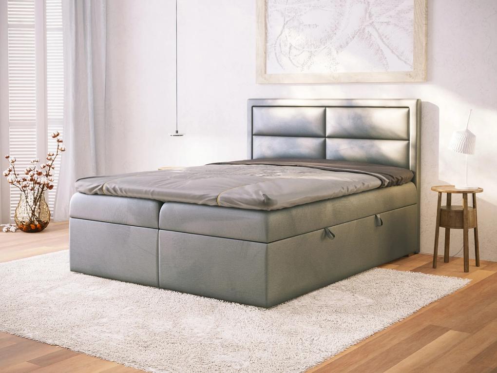 PROXIMA.store - Kontinentálna posteľ VIVIERO - farba na mieru - 120/140/160/180 Veľkosť postele: Pre matrac 140 x 200 cm