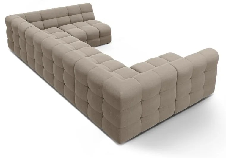 Hnedá rohová pohovka (do "U") Kendal – Micadoni