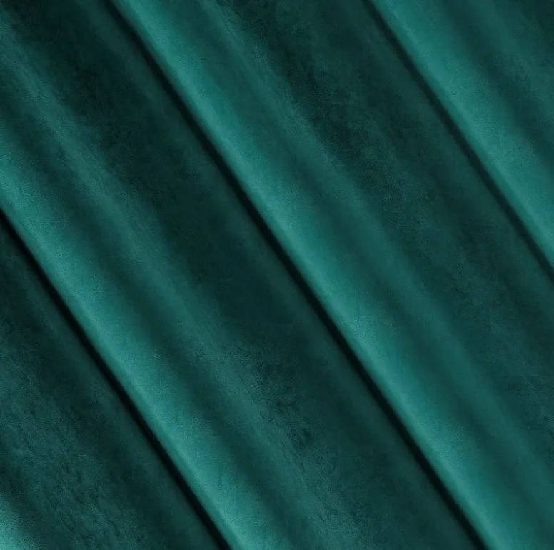 Domové zatemňovacie závesy v tyrkysovej farbe 140 x 270 cm