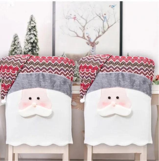 Vianočný poťah na stoličku YX22020