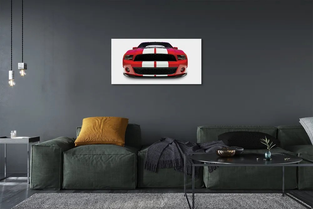Obraz canvas Červené športové auto 120x60 cm