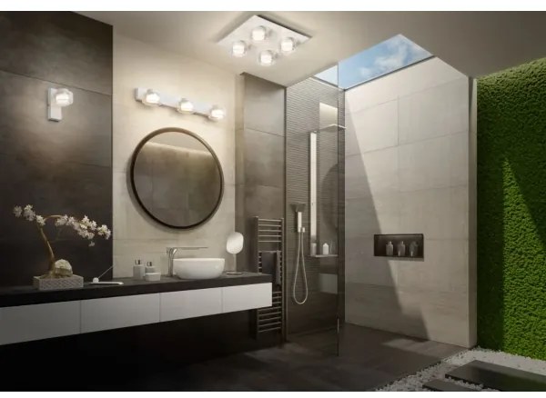 Ledvance - LED Kúpeľňové nástenné svietidlo ORBIS FLAME LED/5,5W/230V IP44 biela