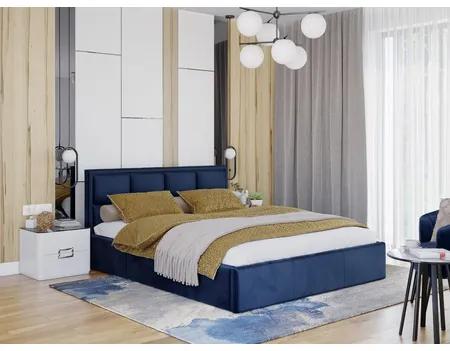 Čalúnená posteľ OTTO rozmer 180x200 cm Modrá