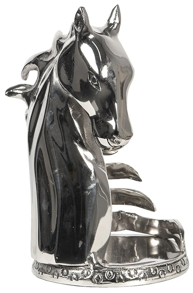 Držiak na fľaše v dizajne kone Argent - 15 * 13 * 22 cm