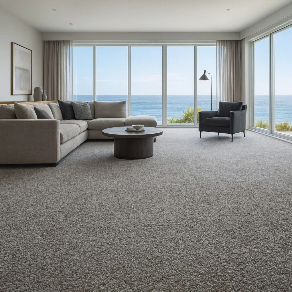 Metrážny koberec Feliz 094, na mieru, šíře 4m, šedá, filc, detská izba, ITC