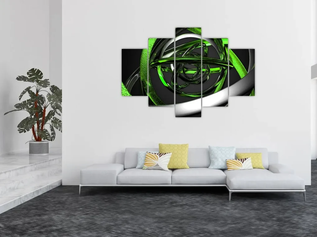 Obraz abstrakcie (150x105 cm)