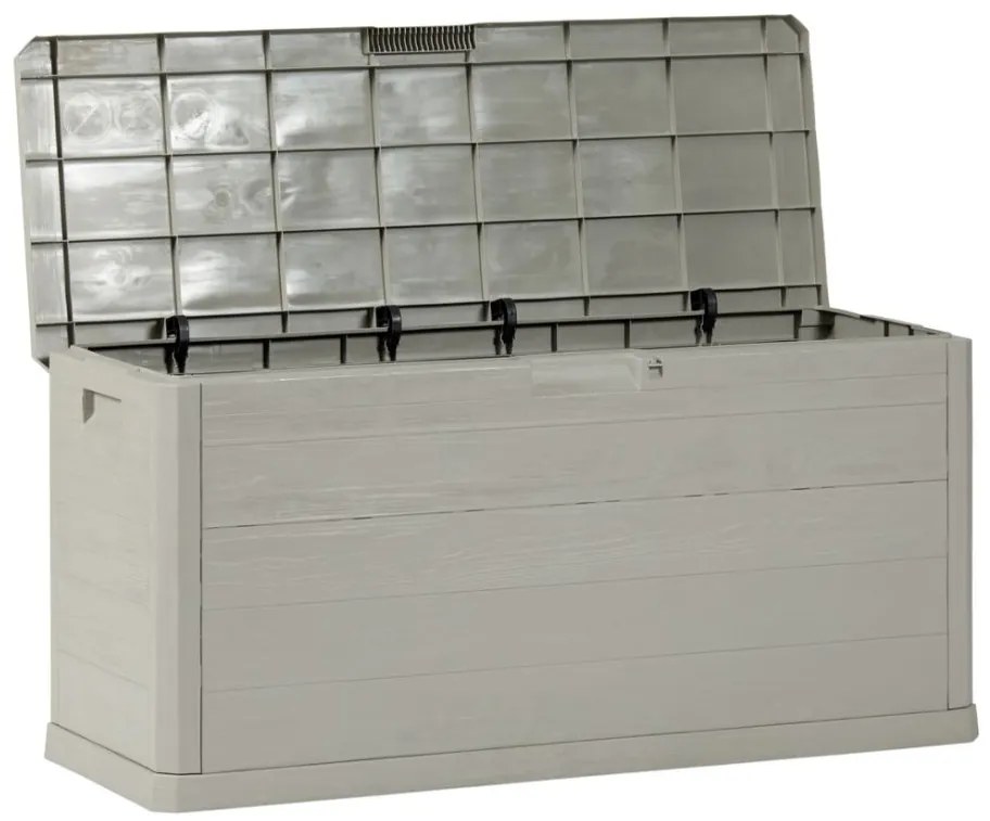 WOODYS záhradný plastový úložný box 280 L, svetlo šedá