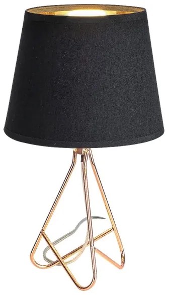 Rabalux - Stolná lampa 1xE14/40W/230V čierna/zlatá
