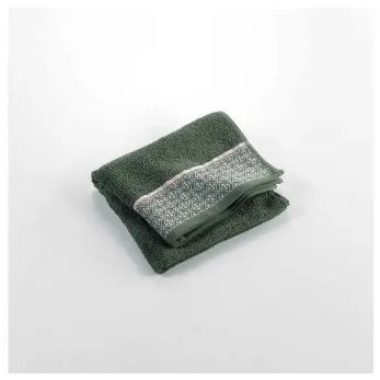 Sammer Luxusný vzorovaný uterák v zelenej farbe 50x90 3574388012131