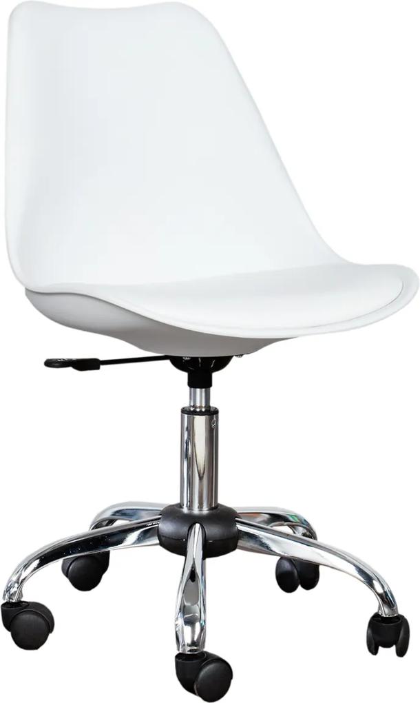 Bighome - Kancelárska stolička SCANIA MEISTER - biela