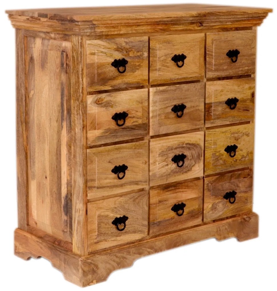 furniture-nabytek.cz - Komoda z masívneho dreva mango 90x90x45