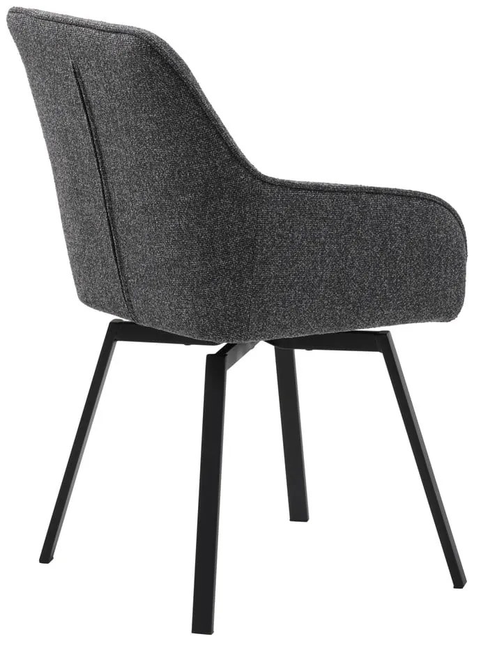 Sivá jedálenská stolička Alma – Unique Furniture