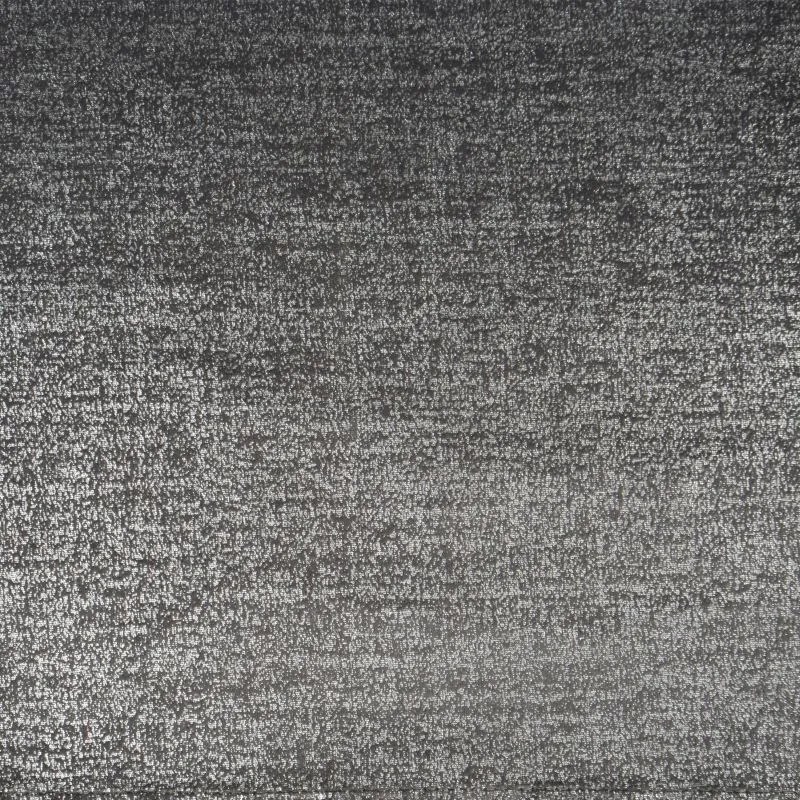 Šedý zatemňovací záves s aplikáciou v hornej časti 140x250 cm