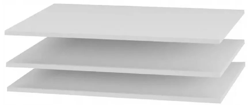 Polička do skriňa Roj: SZ1D, SZ2D, SZ3D biely (3 ks)