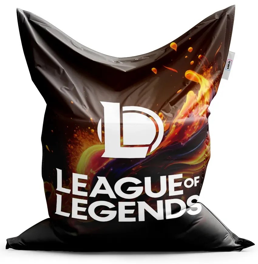Sablio Sedací vak Classic League of Legends Abstract - 200x140 cm