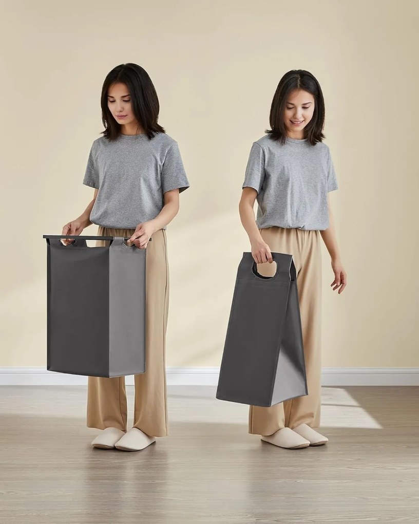 Kôš na bielizeň Vasagle Blumo 160 L sivý