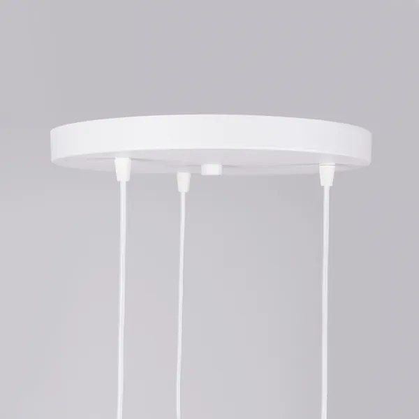 Sollux SL.1361 - Luster na lanku NICUS 3xE27/15W/230V biela