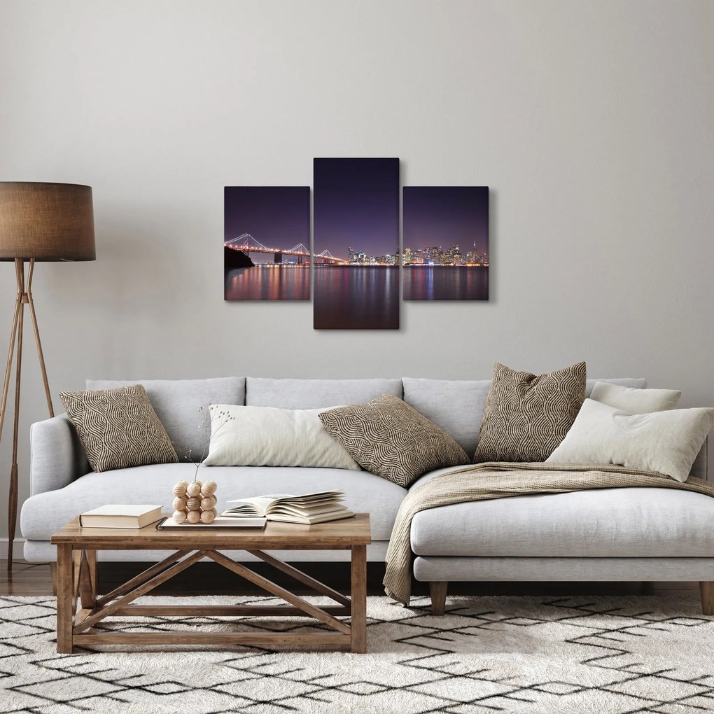 Obraz pohľadu na San Francisco, California (90x60 cm)