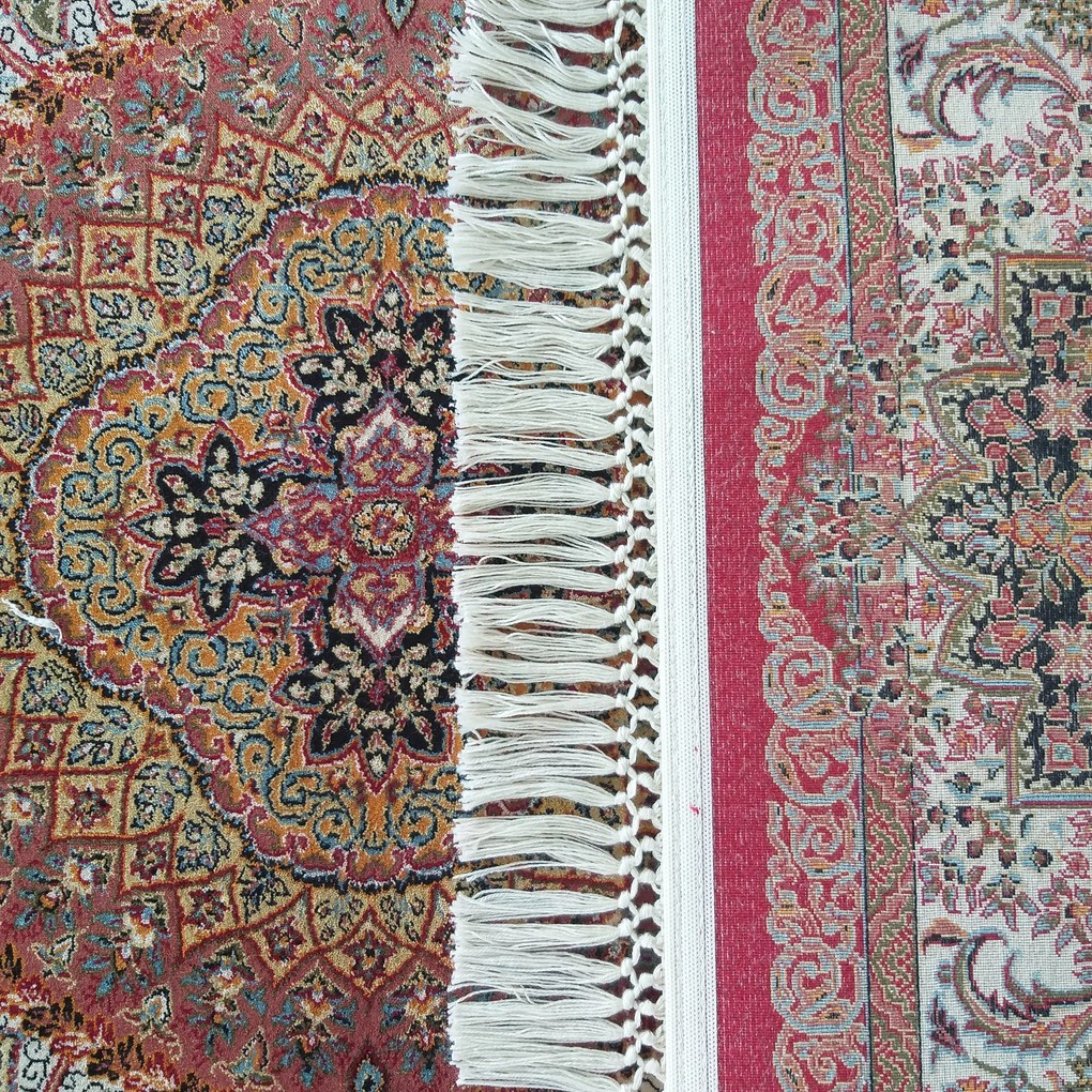 DY Prémiový koberec s exkluzívnym vzorom Pers 03 - červená Rozmer: 150x230 cm