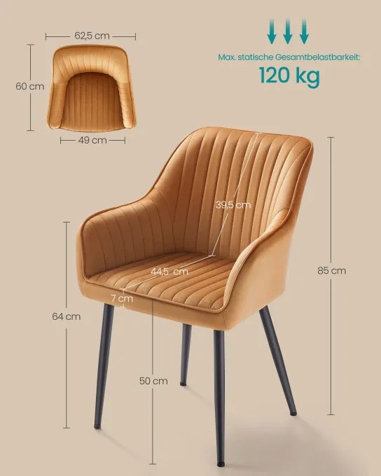 Jedálenská stolička LDC087K01