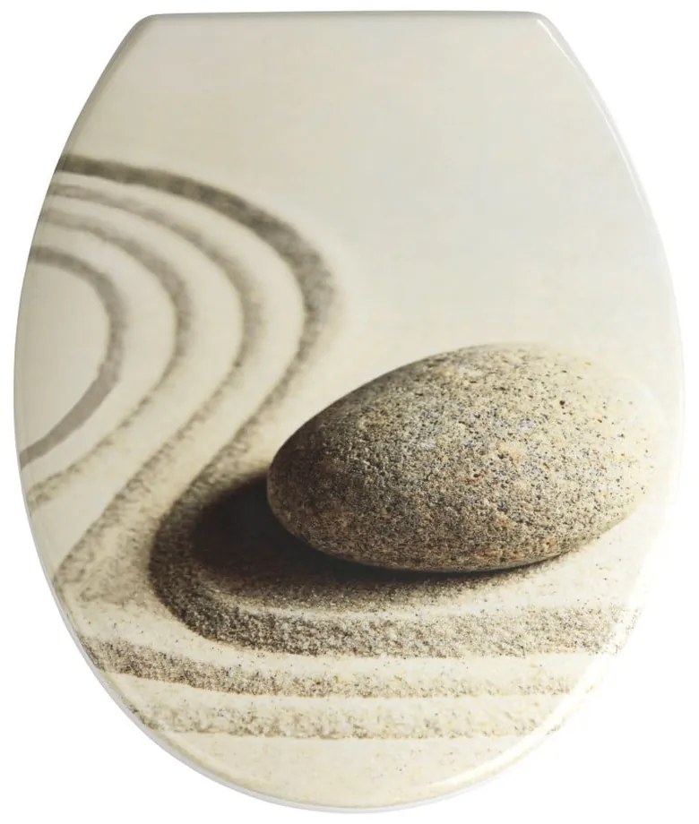 WC sedadlo Wenko Sand And Stone, 45 × 38 cm