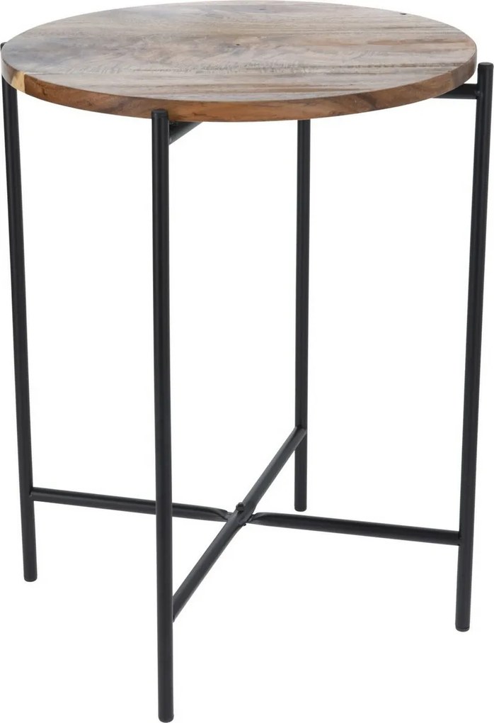 Odkladací stolík Manus, 40 x 48 cm, akáciové drevo