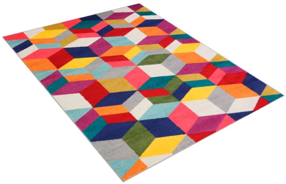 Štýlový koberec s geometrickým vzorom Salsa Šírka: 120 cm | Dĺžka: 170 cm