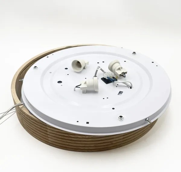 Brilagi - LED luster na lanku CARVALHO MODERN 3xE27/60W/230V dub pr. 47,5 cm