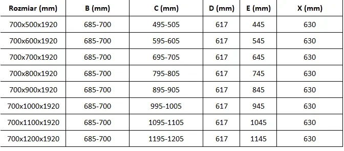 Mexen Pretoria, sprchovací kút 70 (dvere) x 80 (stena) cm, 6mm číre sklo, chrómový profil + čierna sprchová vanička, 852-070-080-01-00-4070