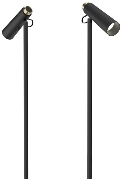 Immax 08993L - LED Stmievateľná stojacia lampa TIT LED/6W/230V čierna